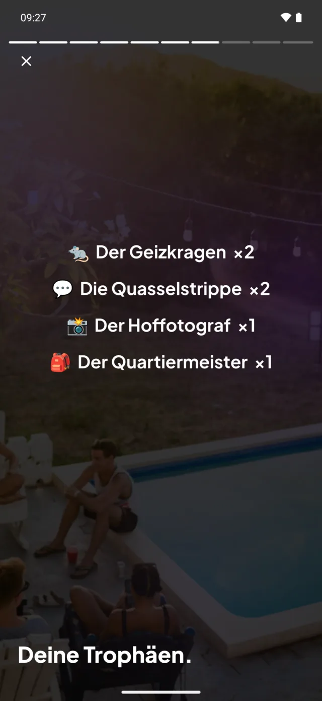 Der Jahresrückblick: die Liste der gewonnenen Trophäen und wie viele.